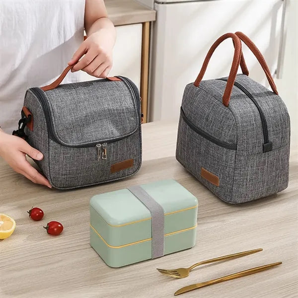 4 Styles Lunch Insulated Cooler Bags Picnic Outdoor Handbag