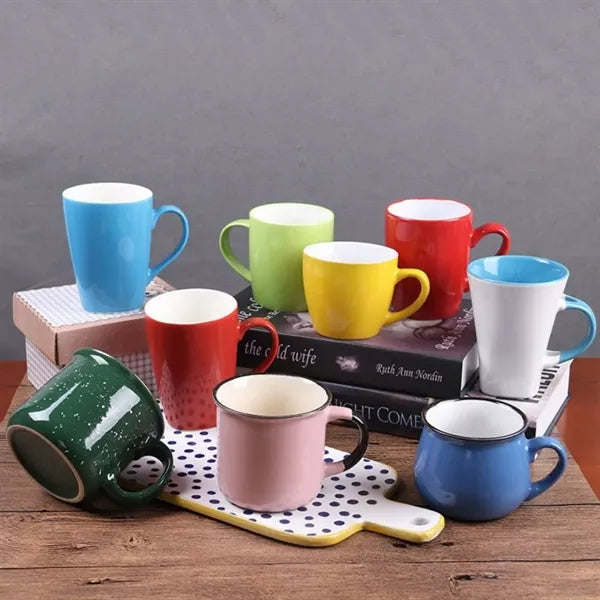 Colorful Multi-Capacity Starry Sky Coffee Ceramic Mug