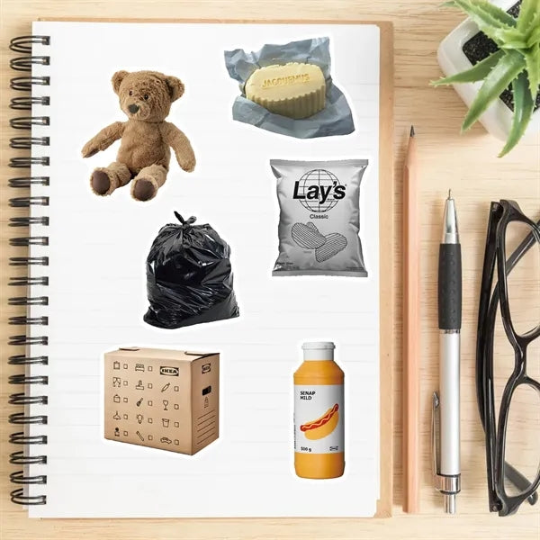 Multi-Shape Customizable Full Color Sticker