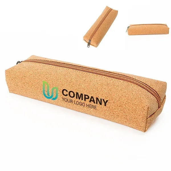 Cork pencil Zipper holder
