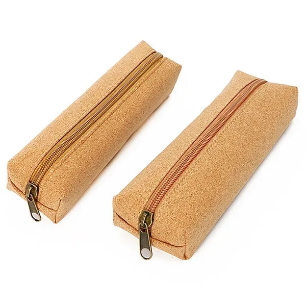 Cork pencil Zipper holder