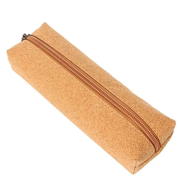Cork pencil Zipper holder