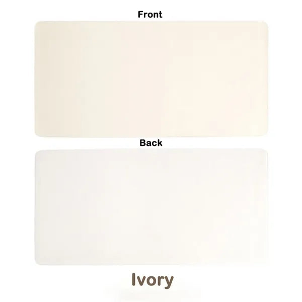 Dual-Sided Large Leather Mouse Pad