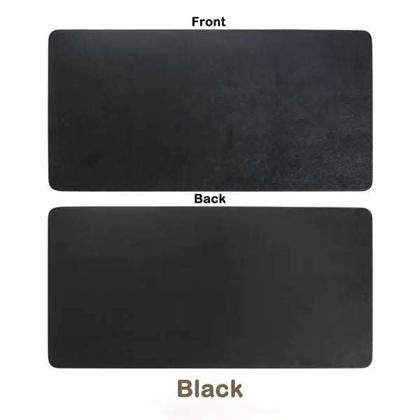 Dual-Sided Large Leather Mouse Pad