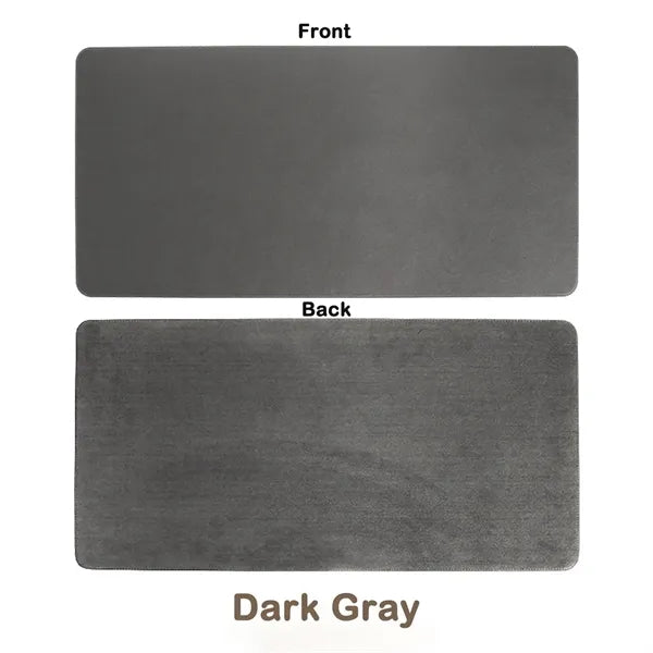 Dual-Sided Large Leather Mouse Pad