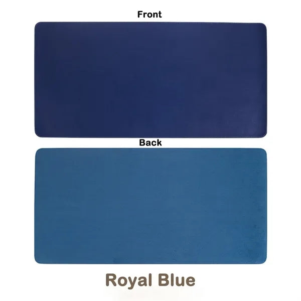 Dual-Sided Large Leather Mouse Pad