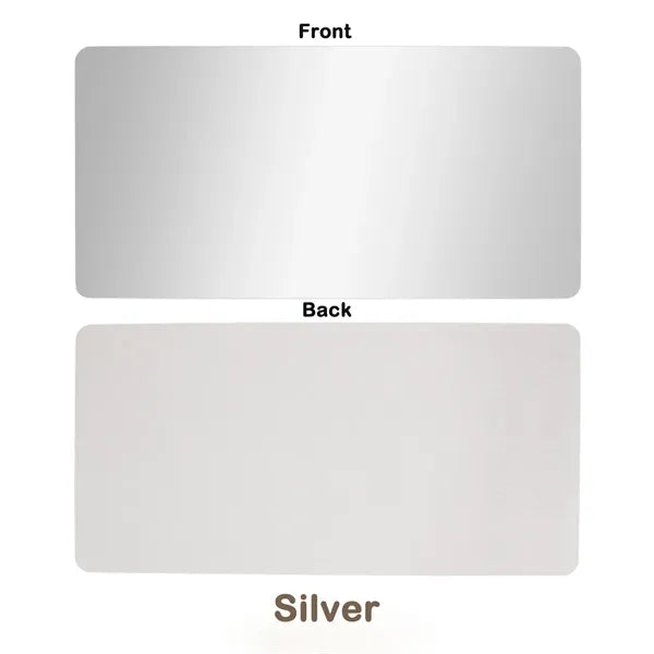 Dual-Sided Large Leather Mouse Pad