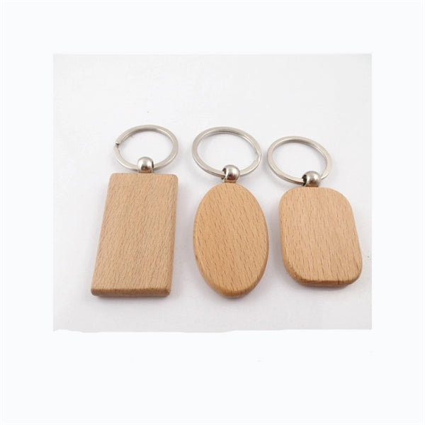 1 3/5" Wooden Keyclasp