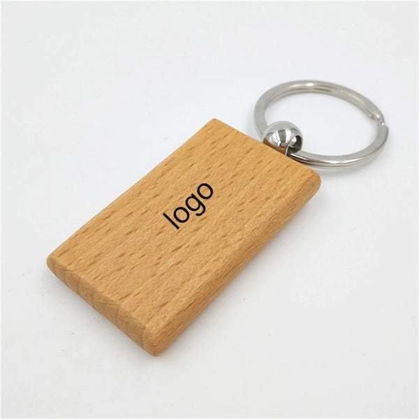 1 3/5" Wooden Keyclasp