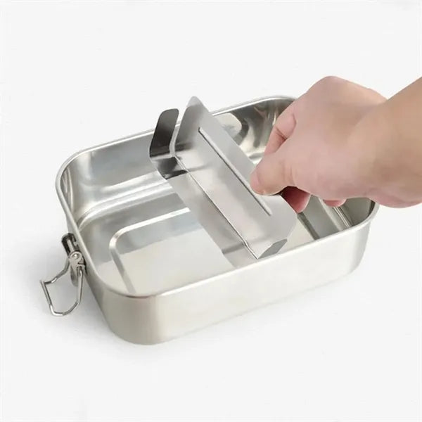 Microwavable Stainless Steel Food Container
