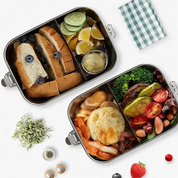 Microwavable Stainless Steel Food Container
