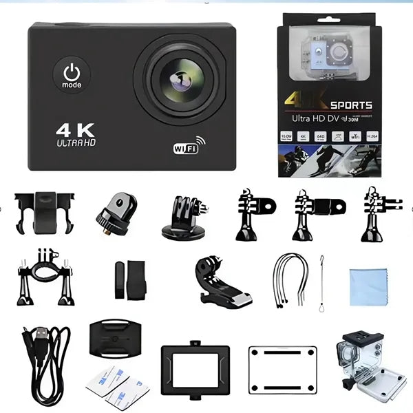 Full Hd Sport Action Waterproof Camera