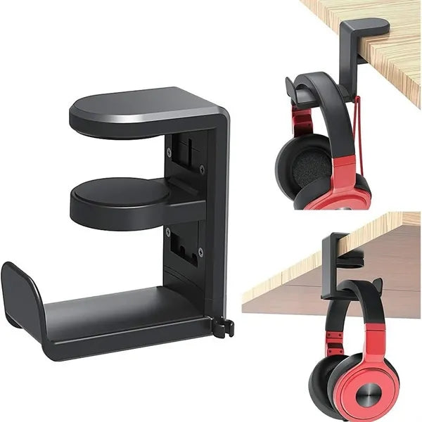 Headphone Hook Plastic Stand Mount