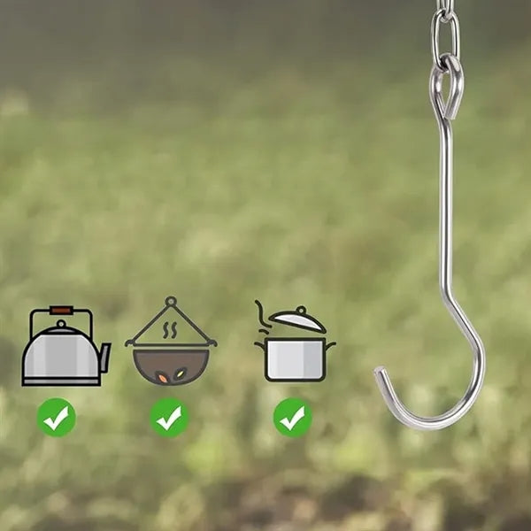 Camping Tripods Campfire Cooking Accessories