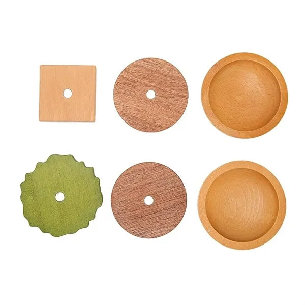 Hamburger Coaster Set With Magnet