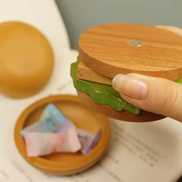 Hamburger Coaster Set With Magnet