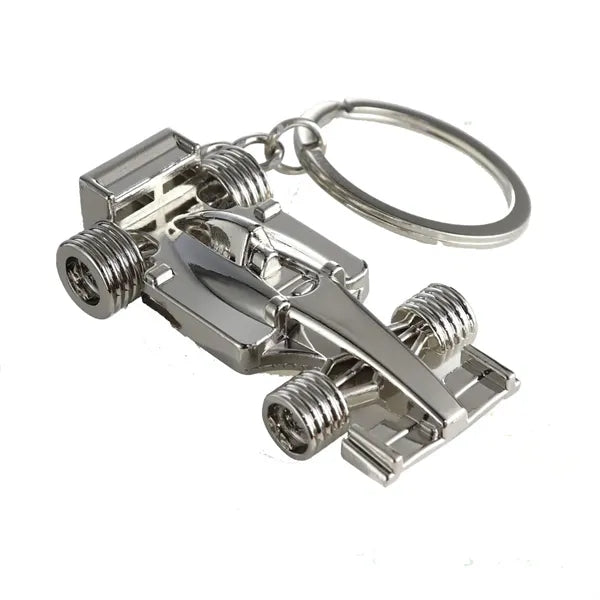 3D F1 Race Car Keychain