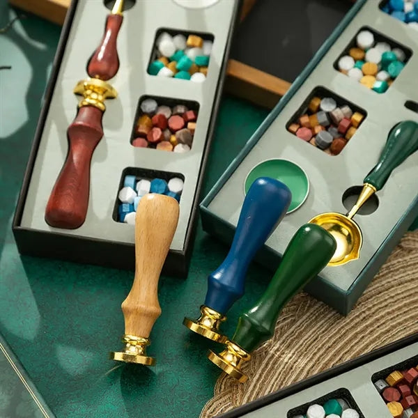 Diy Custom Stamps Wax Seal Box Kit
