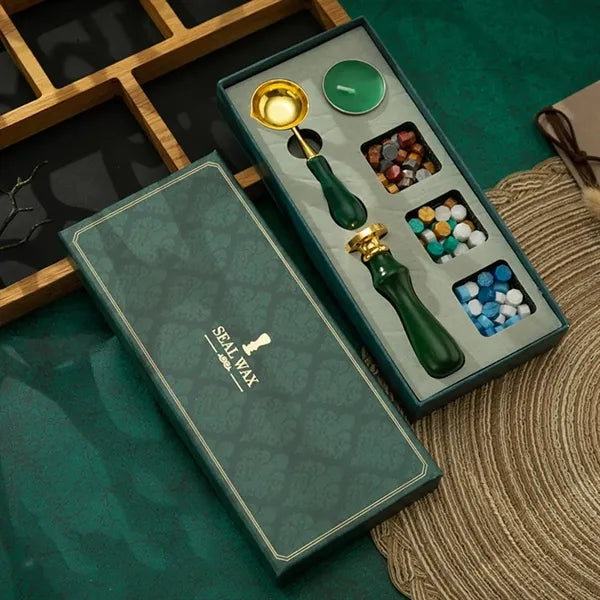 Diy Custom Stamps Wax Seal Box Kit