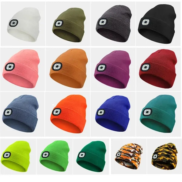 Led Knitted Beanie Hat