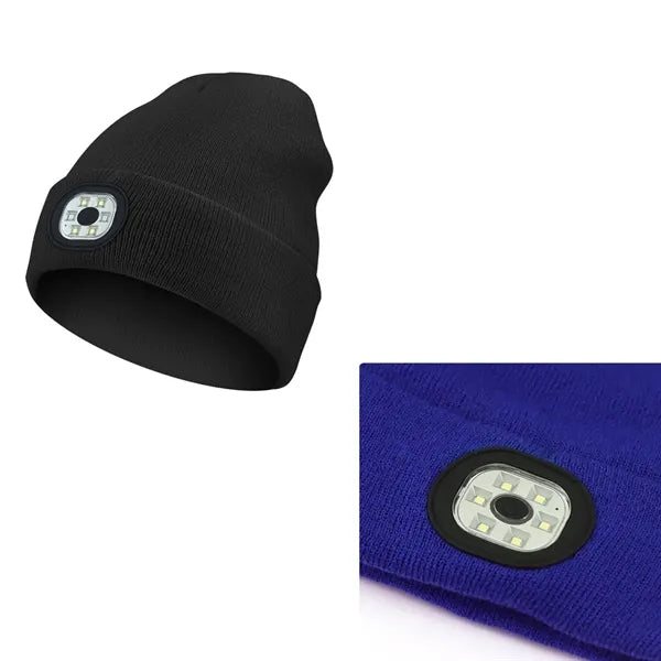 Led Knitted Beanie Hat