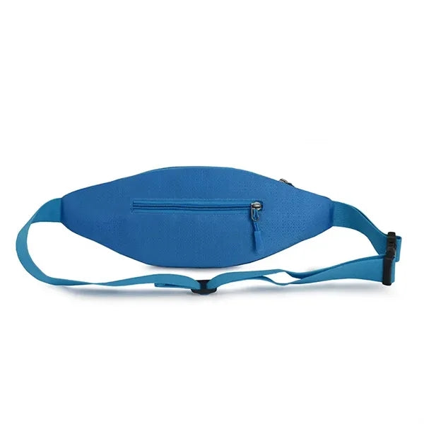 Large Crossbody Fanny Pack with 3-Zipper Pockets