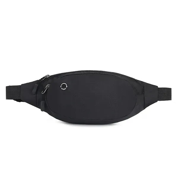 Large Crossbody Fanny Pack with 3-Zipper Pockets
