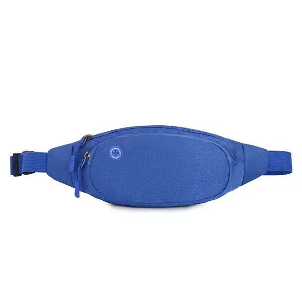 Large Crossbody Fanny Pack with 3-Zipper Pockets
