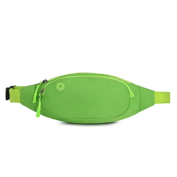 Large Crossbody Fanny Pack with 3-Zipper Pockets