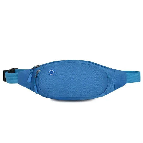 Large Crossbody Fanny Pack with 3-Zipper Pockets