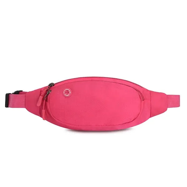 Large Crossbody Fanny Pack with 3-Zipper Pockets