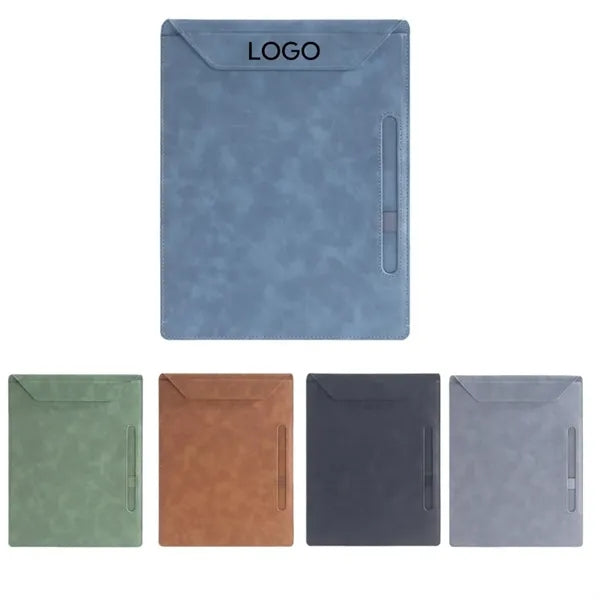 Professional A4 Faux Leather Portfolio Clipboard
