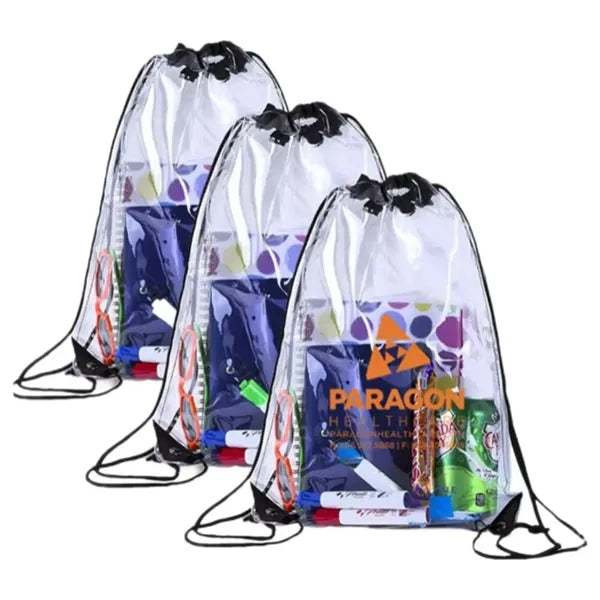 PVC Drawstring Backpack Bag