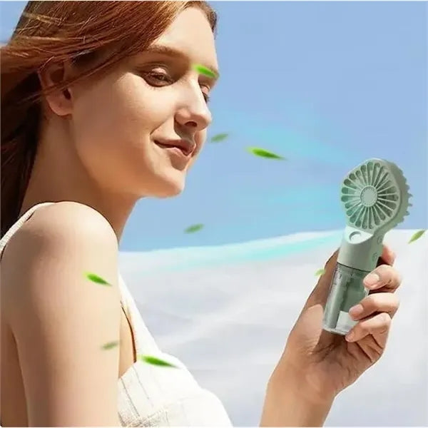 Portable Mini Hand Held Water Spray Fan