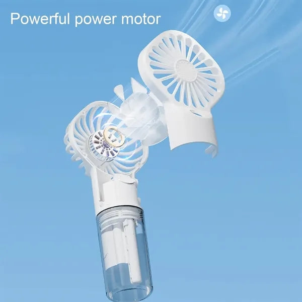 Portable Mini Hand Held Water Spray Fan