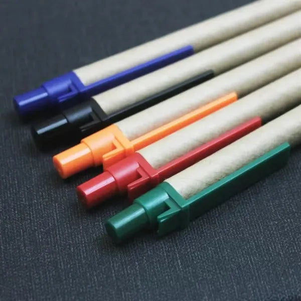 Kraft Push Action Ballpoint Pen