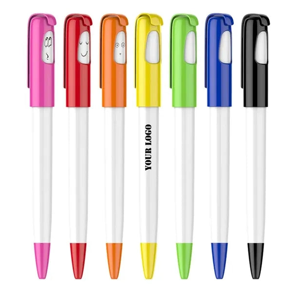 Cartoon Face Change Ballpoint Pen