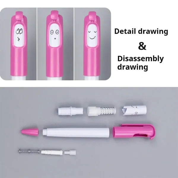 Cartoon Face Change Ballpoint Pen
