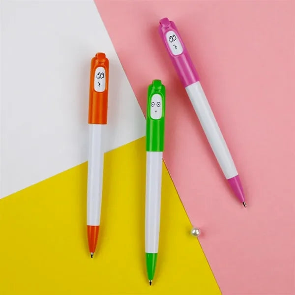 Cartoon Face Change Ballpoint Pen