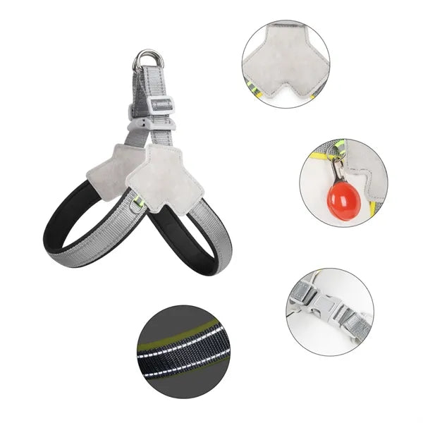 Pet Saddle Straps Are Breathable, Comfortable And Reflective