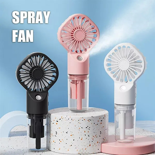 Portable Mini Hand Held Water Spray Fan