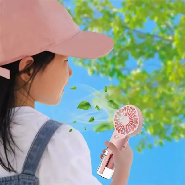 Portable Mini Hand Held Water Spray Fan