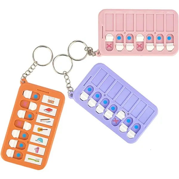 Children's Chore Chart with Keychain