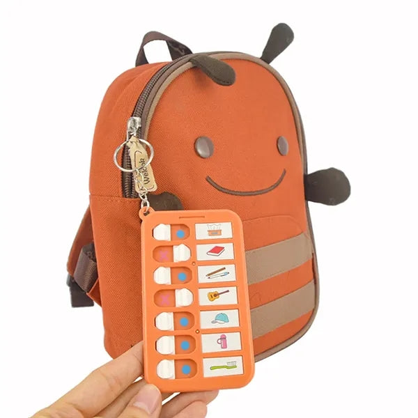 Children's Chore Chart with Keychain
