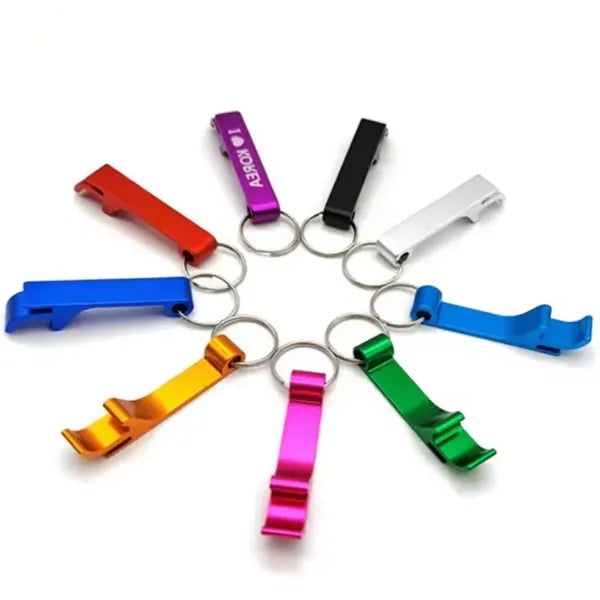 Aluminum Bottle Opener Keychains