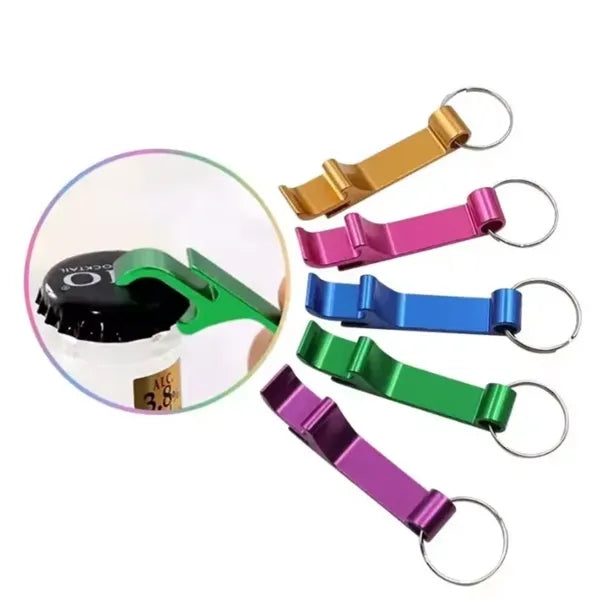 Aluminum Bottle Opener Keychains