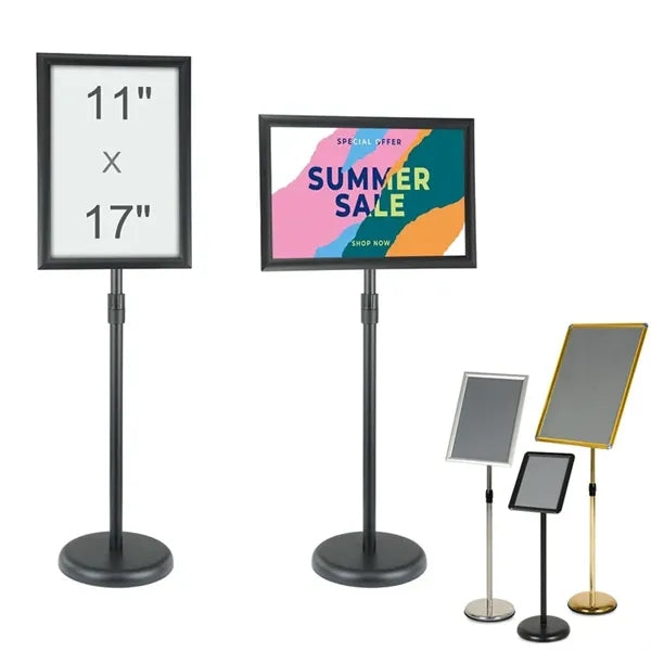 11x17 Pedestal Sign Holder