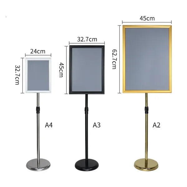 11x17 Pedestal Sign Holder