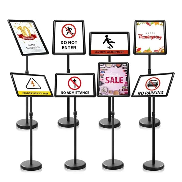 11x17 Pedestal Sign Holder