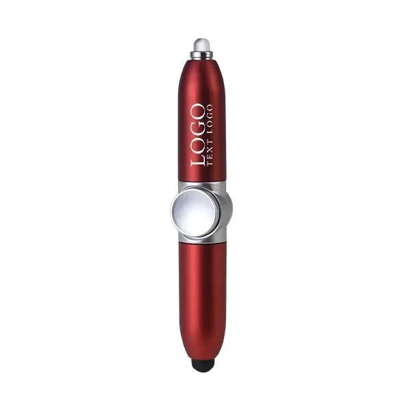 Promo Fidget Spinner Pen With Led Light